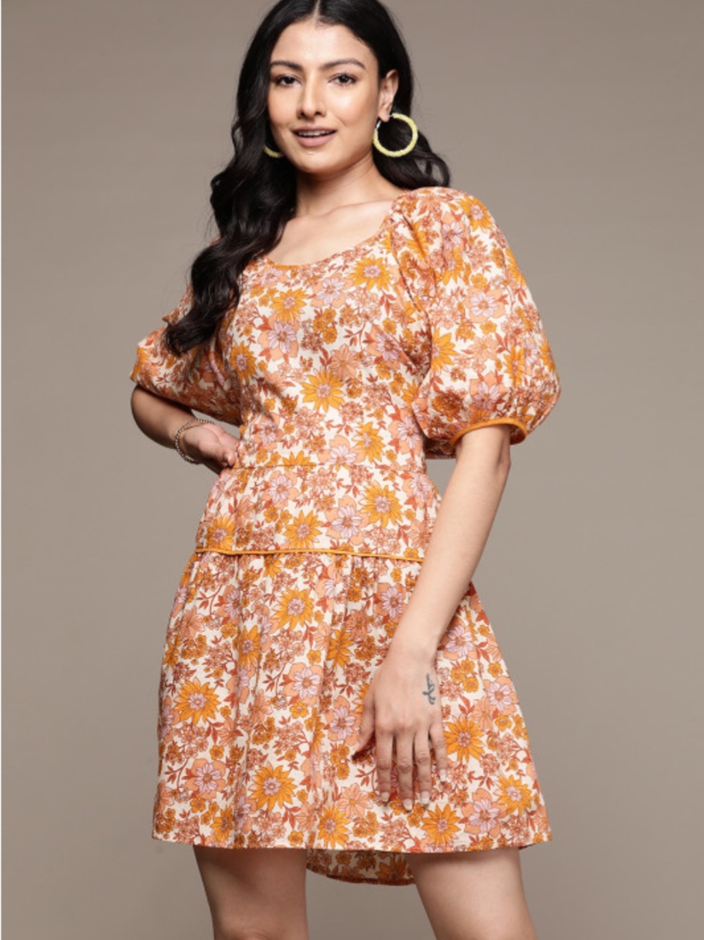 Mango Cotton Dress